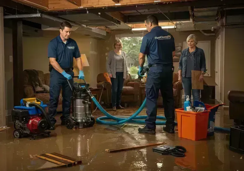 Basement Water Extraction and Removal Techniques process in Bray, OK