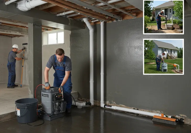 Basement Waterproofing and Flood Prevention process in Bray, OK